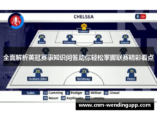 全面解析英冠赛事知识问答助你轻松掌握联赛精彩看点 全面解析英冠赛事知识问答助你轻松掌握联赛精彩看点