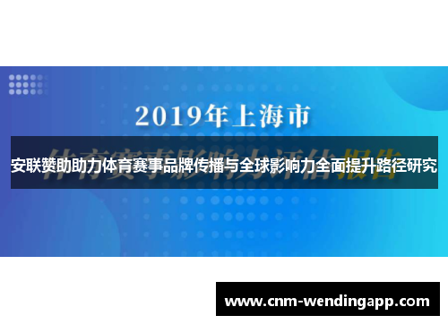 安联赞助助力体育赛事品牌传播与全球影响力全面提升路径研究