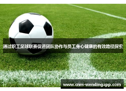 通过职工足球联赛促进团队协作与员工身心健康的有效路径探索